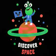 Harry Bear Outer Space Pyjamas | Boys Rocket Ship Pyjamas | Boys Alien PJs Set | Official Merchandise - Blue - View 5