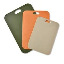 1 peça/3 peças Tábua de Corte de Composto Plástico PP, Tábua de Corte de Cozinha Minimalista Nórdica de Dupla Face, Tábua de Corte de Frutas e Vegetais Doméstica