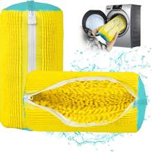 Shoes Multi-Functional Washing Bag,Shoe Washing Machine Bag ,Laundry Shoe Bag For Washer And Dryer - Reusable Sneaker Washing Bag With Extra Strength & Secure Zipper For All Shoes Types ,Protects & Cleans Shoes For Sneaker Tennis Shoes Unstain Cleaner Kit