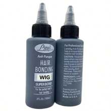 30ml/60ml/118ml Hair Weft Bonding Glue – Invisible, Anti-Fungal Lace Glue For Hair Weaving & Extensions (Strong Hold, Waterproof)