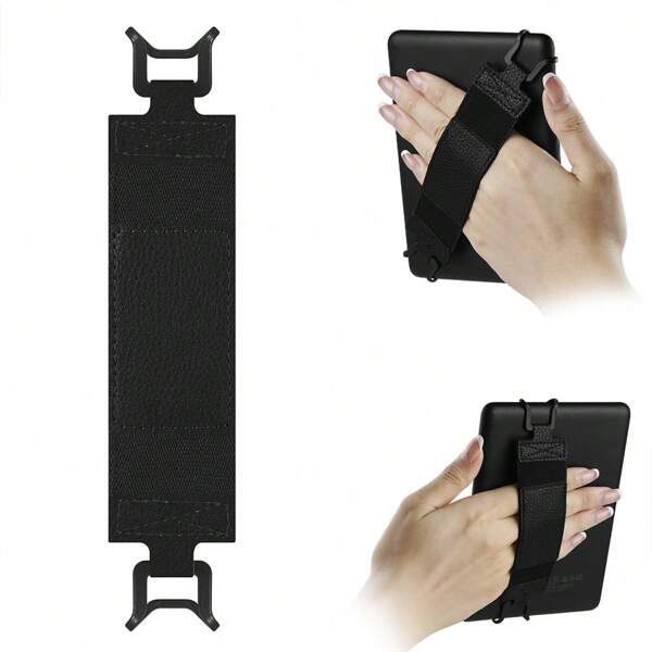 Secure Hand Strap For Kindle And E-Reader- Finger Grip Holder For 6'-6.8-7" Kindle Paperwhite/Kobo Clara/BQ/Toline Shine/ Vision/Pocketbook/ E-Book Tablet- High Elasticity