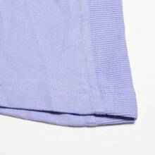 Adidas Loose Fit Unisex Long Sleeve T-Shirt, Fashionable & Versatile, Style IB5896 - Bright Purple - View 4