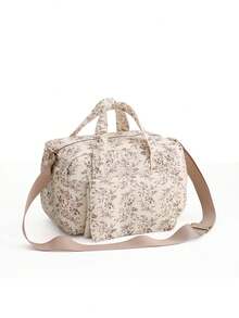 1pc Large Capacity Mommy Tote Bag, Multi-Layer Portable Bag Suitable For Mom And Kids, Super Convenient Fashion Outing Bag - Multicolor - View 10