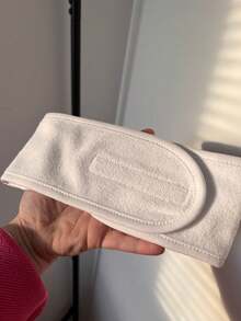 1pc Custom Embroidered Headband, Self-Adhesive Adjustable Hairband For Face Washing, Makeup, Beauty, Yoga, Women Headpiece, Valentine's Day/Christmas Gift, Personalized Present For Friends And Family - Multicolor - View 2