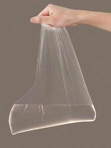 10片一次性防水加长足膜保湿腿部SPA护理加厚多用途保湿手套适用于SPA、日常护肤、健康中心、沙龙 - 無色 - 查看 4