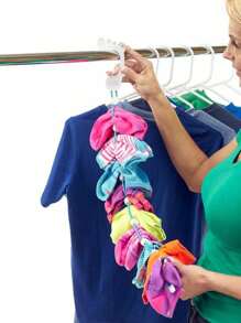 1pc Sock Organizer, Sock Cleaning Aid, Sock Hanger For Drying Socks