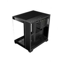 DIYPC DIY-CUBE01-BK Black USB3.0 Tempered Glass Micro ATX Gaming Computer Case - 1 - 查看 5