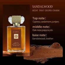1pc 100ml Natural Wood Sandalwood Spray Is , Elegant, And Comfortable For Men And Women. It Is Suitable For Parties, Travel And Daily Use. It Is Very Portable. It Is An Ideal Gift For Valentine's Day And Birthday, Portable