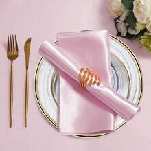 Colorful Satin Napkins For Various Party Decorations - Multicolor - View 15