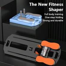 Agilithor Agilithor Fold-N-Go Pilates System - A03 All-In-One Portable Reformer Board For High-Intensity Home Training