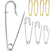 10 件装大头针 重型毛毯别针 不锈钢丝别针 超坚固大头针 适用于毛毯、裙子、工艺品、苏格兰短裙 - 彩色 - 查看 2