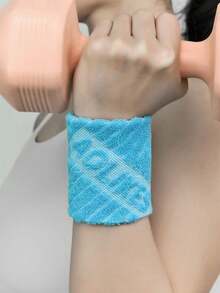 1pc AOLIKES Sports Wrist Support Breathable Sweat-Absorbent Basketball Wrist Brace Wrap For Running, Badminton, Fitness Gym Gym Wristbands Accessories - Multicolor - View 10