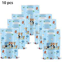 Bluey Bluey Party Favor Bags - Adorable And Sturdy Gift Bags For Birthday Celebrations, Themed Events & Special Occasions, Featuring Bluey & Bingo, Perfect For Fans And Adding Playful Style To Parties