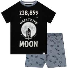 Harry Bear Outer Space Pyjamas | Boys Rocket Ship Pyjamas | Boys Alien PJs Set | Official Merchandise - Grey - View 1