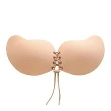 Shaping Adhesive Bra, Backless, Strapless Bra. Strong Chest Support, Hidden Lift Bra - Multicolor - View 16