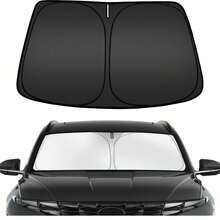 Foldable Windshield Sun Shade, Front Window Sunshade, Blocks UV Rays To Keep Your Car Cool, Universal Thick Sunscreen Board For Car Interior Shading And Cooling