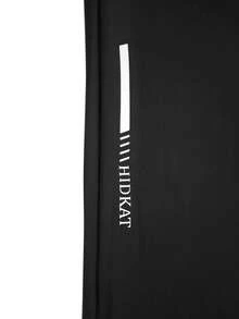 大码男士休闲运动裤，高弹力面料，配有抽绳腰部和拉链口袋，适合日常穿着和户外活动，带有反光设计