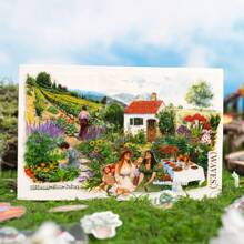 Ein Set mit 120 Stücke Pflanzen und Blumen Kreativ-Klebeband, romantische Serie, geeignet für Papierschnitt, Buchschöpfung und Dekoration, Tagebuch, Album und Gedenkbuch Dekoration, für Nutzer ab 14 Jahren geeignet - kreative Aufkleber Sammlung, geeignet für DIY Projekte und Planer