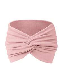 1pc Bohemian European American Sports Headband, Wide Yoga Elastic Headband, Running Hair Band, Sports Hair Accessories For Women Turban Headband Sweatband Fall Winter For Vacation Outfits Woman Elegant Scarf