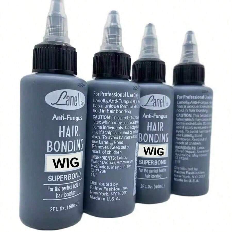30ml/60ml/118ml Hair Weft Bonding Glue – Invisible, Anti-Fungal Lace Glue For Hair Weaving & Extensions (Strong Hold, Waterproof)