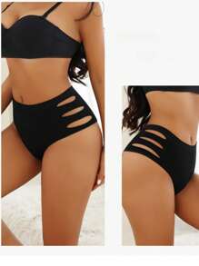 1 pieza de pantis personalizados y personalizados, con imagen impresa, foto, patrón divertido, nombre de letra, ropa interior de bikini sin costuras y con cintura hueca, regalo para amiga, amante, mejor amiga en el Día de San Valentín, Navidad, Halloween, Acción de Gracias, cumpleaños, aniversario
