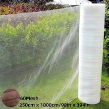 1pc 60 Mesh Transparent Anti-Insect Net, For Garden Plants Protection To Prevent Fruits, Vegetables And Flowers From Being Pecked By Pests And Birds, Can Be Used For Vegetable Houses, Balcony Windows And Doors, And Also As Beekeeping Protection,