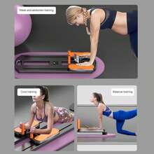 Agilithor Agilithor Fold-N-Go Pilates System - A03 All-In-One Portable Reformer Board For High-Intensity Home Training