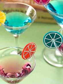 8pcs/Set Silicone Glass Markers, Silicone Label Stickers Wine Glass Differentiation Marker Party Wine Labels Cocktail Glass Stickers Wine Glasses For Fruit Drinks, Party, Bar And Table Decorations, Beverage Glass Labels, Glass Identifiers For Home Use.