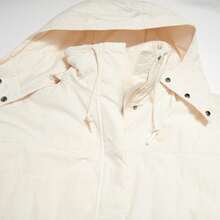 Adidas 女士运动冬季外套 - 米色 - 查看 3