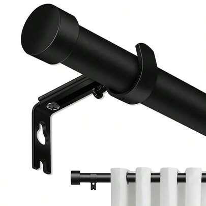 Barra de Cortina Metálica Ajustable (0.8m a 2.1m) de Doble Capa – Alta Resistencia y Diseño Elegante para Todo Tipo de Cortinas Esta barra de cortina ajustable de 0.8m a 2.1m es la solución perfecta para personalizar el largo de tus cortinas. Fabricada en acero aleado de alta resistencia, es ideal para cortinas de tamaño medio o liviano, con una capacidad de carga de hasta 20 kg. Su diseño de doble capa permite colgar cortinas opacas y translúcidas, mientras que su acabado con pintura electrochapada proporciona resistencia a la corrosión y al desgaste, asegurando una larga durabilidad. Además, su instalación es fácil y rápida con los accesorios incluidos.