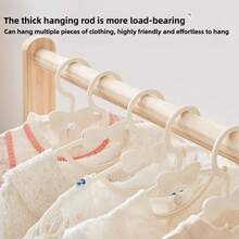 Baby Room Storage Rack, Indoor Hanging Clothes Rack, Floor Standing Bedroom, Children's Room, Kindergarten Solid Wood Hanging Clothes Rack, Simple Storage Rack - Children's Rack - View 6