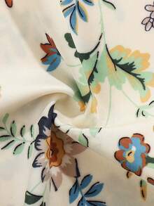 6条装女士无痕内裤，舒适面料，波浪形腰带，精美印花内裤 - 彩色 - 查看 8