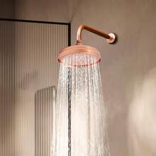 YUNRUX 20 X 20cm 8" Shower Head Made Of 304 Stainless Steel Stainless Steel Shower Head Rain Shower Head - Gold - View 1