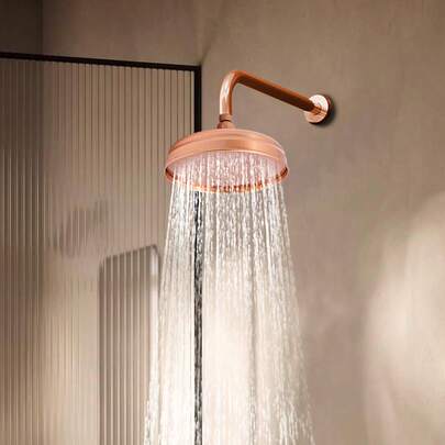 YUNRUX 20 X 20cm 8" Shower Head Made Of 304 Stainless Steel Stainless Steel Shower Head Rain Shower Head