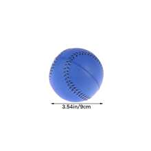 High-Quality Handmade Baseball, PVC Shell Rubber Lining Soft Baseball Softball Safety Training Practice Bat