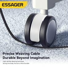 ESSAGER 240W USB Type C To USB C Cable 100W PD 3.1 Fast Charging Charger Wire Compatible With Iphone 15 16 Pro Max Pro