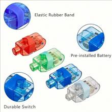 1 Stück LED Fingerlichter/Batteriebetriebene Mini Taschenlampe, Leuchtdekoration für Partys, Geburtstage, Weihnachten und Neujahrsfeiern