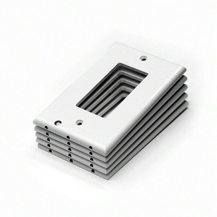 Outlet Cover With Built-In LED Night Light - 2 Styles - Trang trí (vuông) - Xem 2