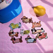 9pcs/Set Cute Dog Breed Embroidered Patch, Cartoon Puppy Thermal Adhesive DIY Sew-Free Decoration For Clothing, Backpack, Shoes - Multicolor - View 3