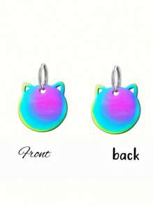 Customizable Pet Tags For Cats, Dogs & Collars, Engraved Cat Tags, Fish-Shaped Cat Tags, Funny Cat Tags, Cat Address Tags, Personalized Key Chains