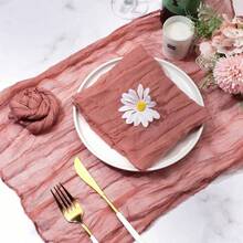 Cheese Cloth Napkins, Suitable For Weddings, Festivals, Birthdays And Other Party Decorations - Multicolor - View 49