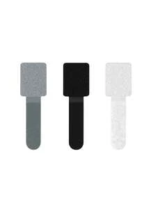 20pcs Self-Adhesive Heavy-Duty Hook And Loop Cable Ties, Black & White Cord Organizer For Data Wires Management Desktop Computer Wire Fastening Straps Multi-Purpose Office Tabletop Nylon Adjustment Bands, Wire Holder Clips, Reusable Cable Ties, Cord Management Clips, Clips For Cords, Cord Organization, Adjustable Straps, Tidy Wire Solution, Durable Clips, Longlasting Bands, Wire Clips, Office Professionals, Workspace Organization - Multicolor - View 10