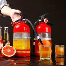 1 pièce, seau à boisson créatif, distributeur de bière, verre à eau amusant pour fête, KTV, bar et restaurant, grande capacité, extincteur en acrylique, canon à vin