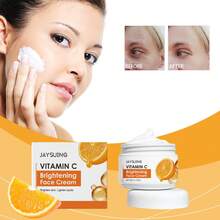 Jaysuing Vitamin C Face Cream Moisturizing Hydrating Brightening Dull Skin Tone Fruit Fragrance Vitamin C Face Cream - 1 - View 2