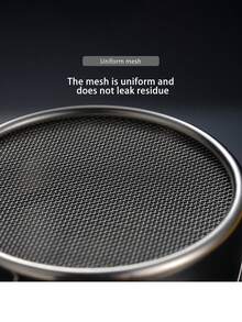 1pc Stainless Steel Mesh Flour Sifter With Handle, Suitable For Baking And Cooking - Multicolor - View 11