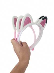 Tiara Gabby , Emborrachada , Casa Mágica da Gabby Arco Pandy Tiara Infantil Orelhas Gatinha