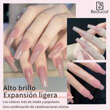 Beaucat 19 Pcs Complete Acrylic Polygel Nail Kit - Multicolor - View 7