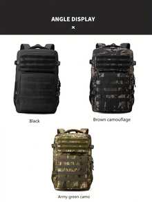 45L Women's Outdoor Hiking Camping Backpack, Tactical Backpack, Lightweight Large Capacity Travel Bag - Multicolor - View 4