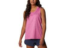 Columbia Womens Hike Tank Top - 粉色 - 查看 1