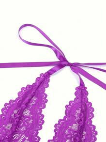 Women's Plus Size Sexy Lace Teddy Lingerie